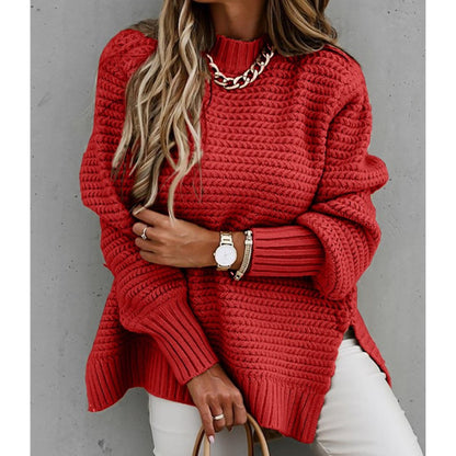 Charlotte - Pull en Maille à Fente - Molinse