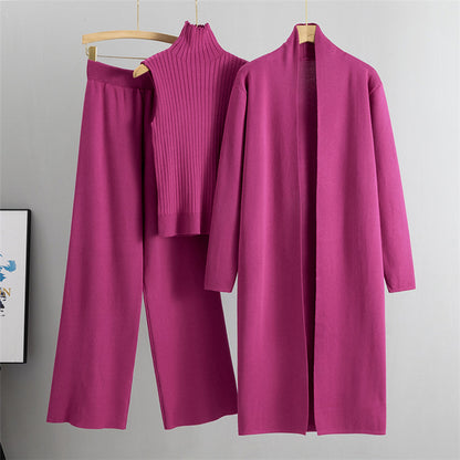 Amélie™ Ensemble Tricot Femme 3 Pièces Élégance et Confort - Molinse