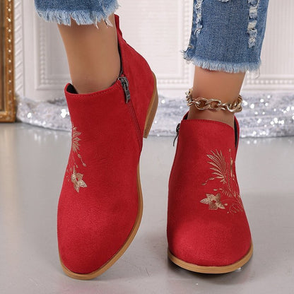 Bottes à talons bas - Confort et style au quotidien - Molinse
