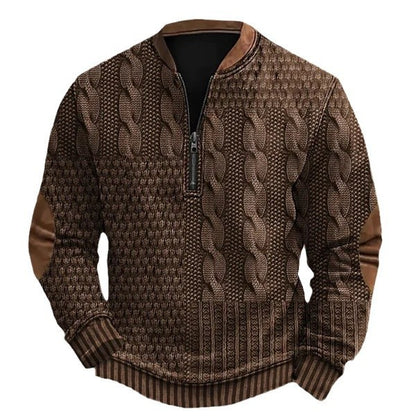 Pull zippé décontracté et élégant - Molinse