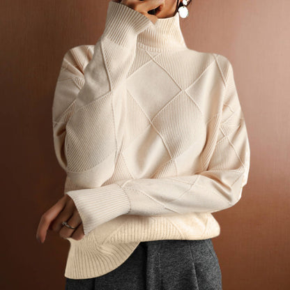 PULL AVEC COL EN CACHEMIRE - Molinse