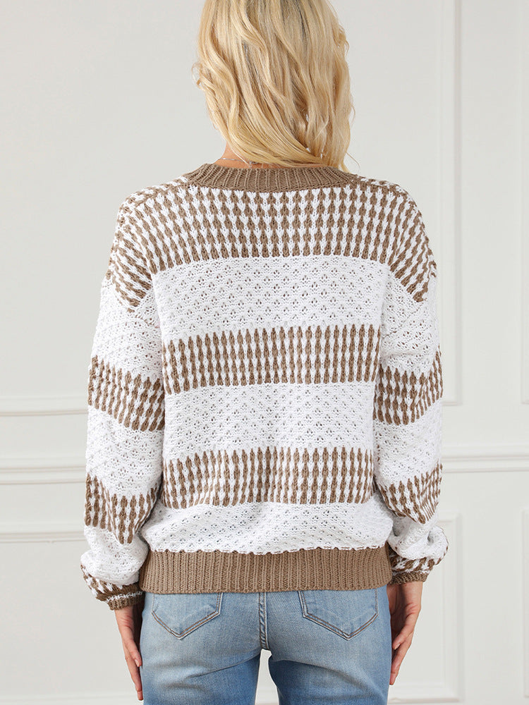 Pull Décontracté à Épaules Tombantes - Molinse