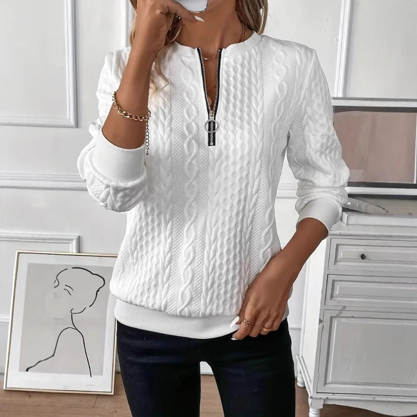 Mystique™  Elégant pull zippé - Molinse