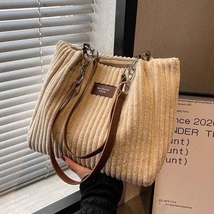Sac Fourre-Tout En Velours Côtelé - Molinse